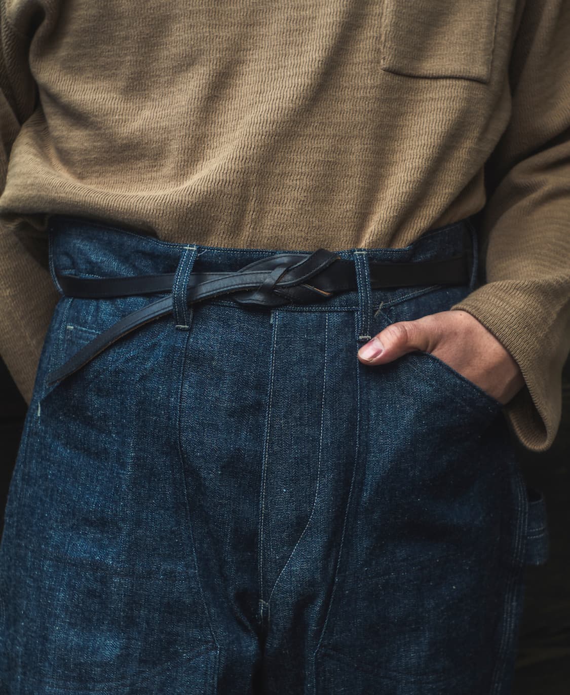 [새상품] 올드 조 old joe 스네이크 소가죽 벨트 상품이미지10