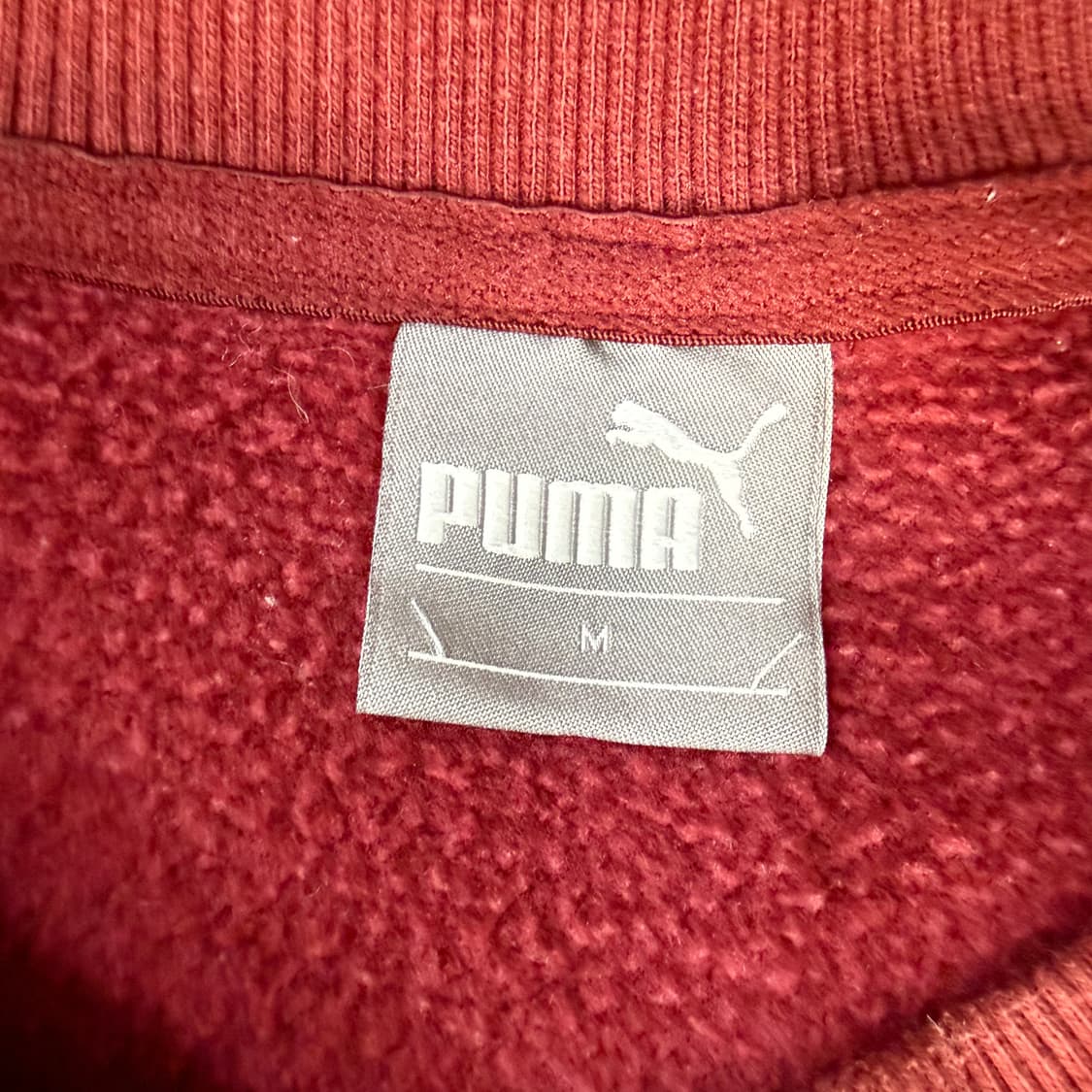 M 푸마 에센셜 빅로고 기모 맨투맨 0320T 상품이미지3