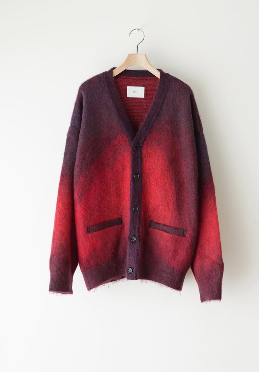 슈타인 그라데이션 모헤어 가디건 상품이미지1