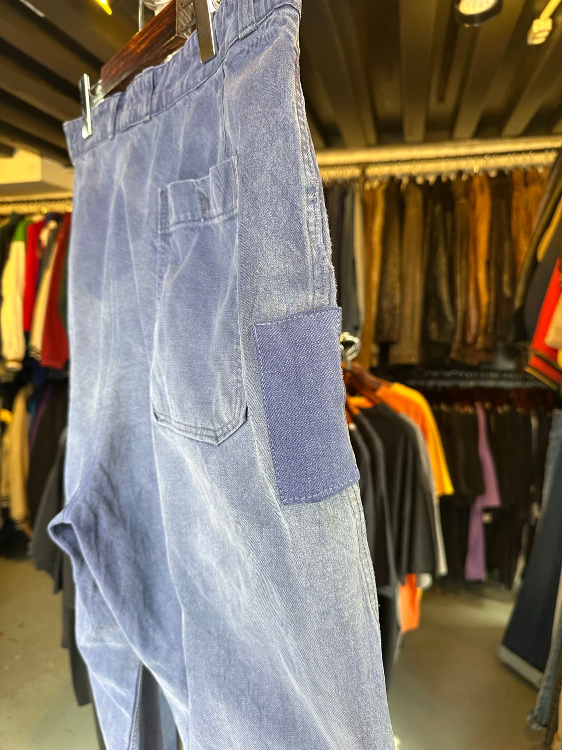 프렌치워크웨어 투턱 와이드 프렌치 워크팬츠 상품이미지7