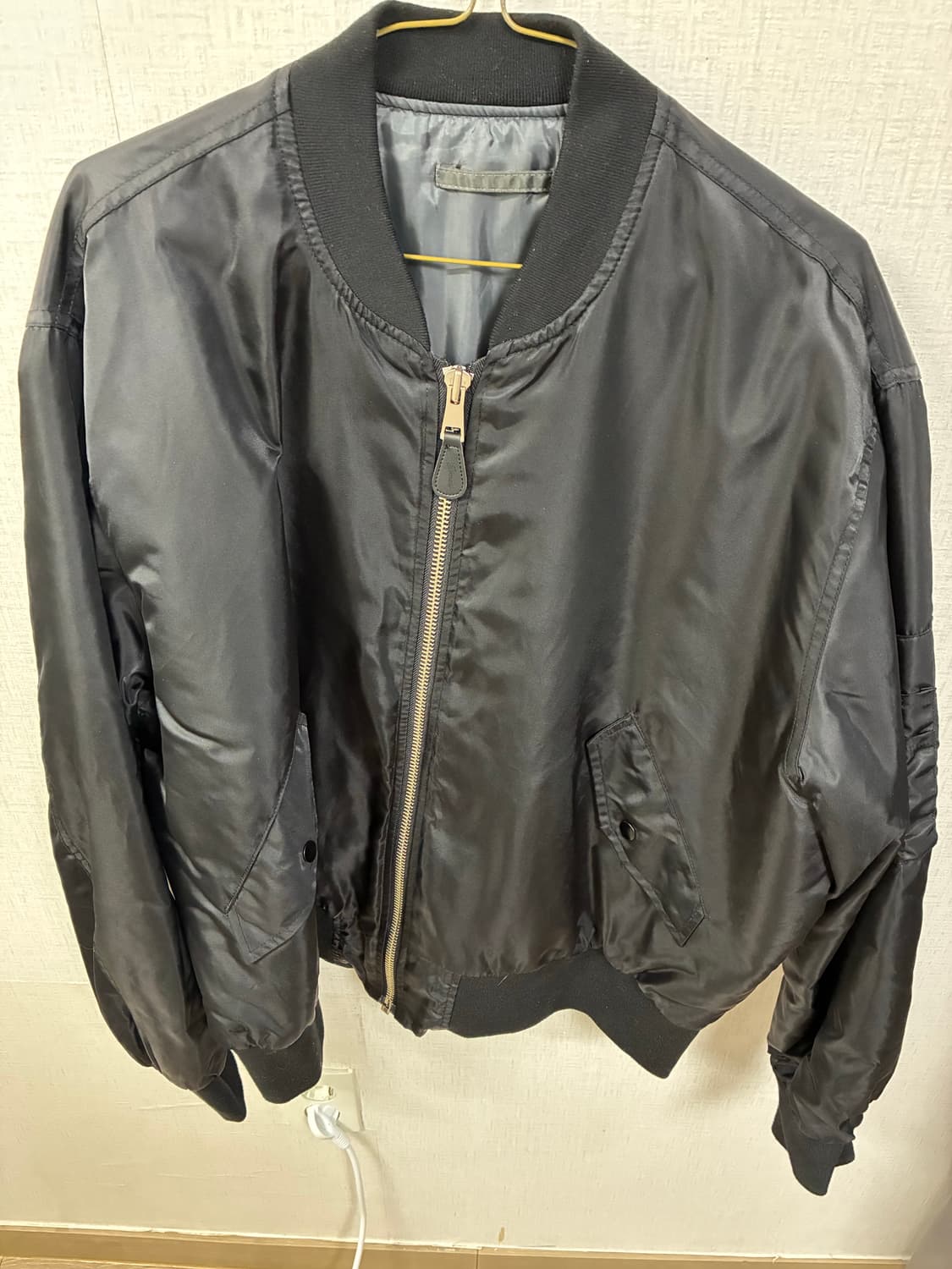 Jemut 블랙 ma-1 항공점퍼 XL 상품이미지1