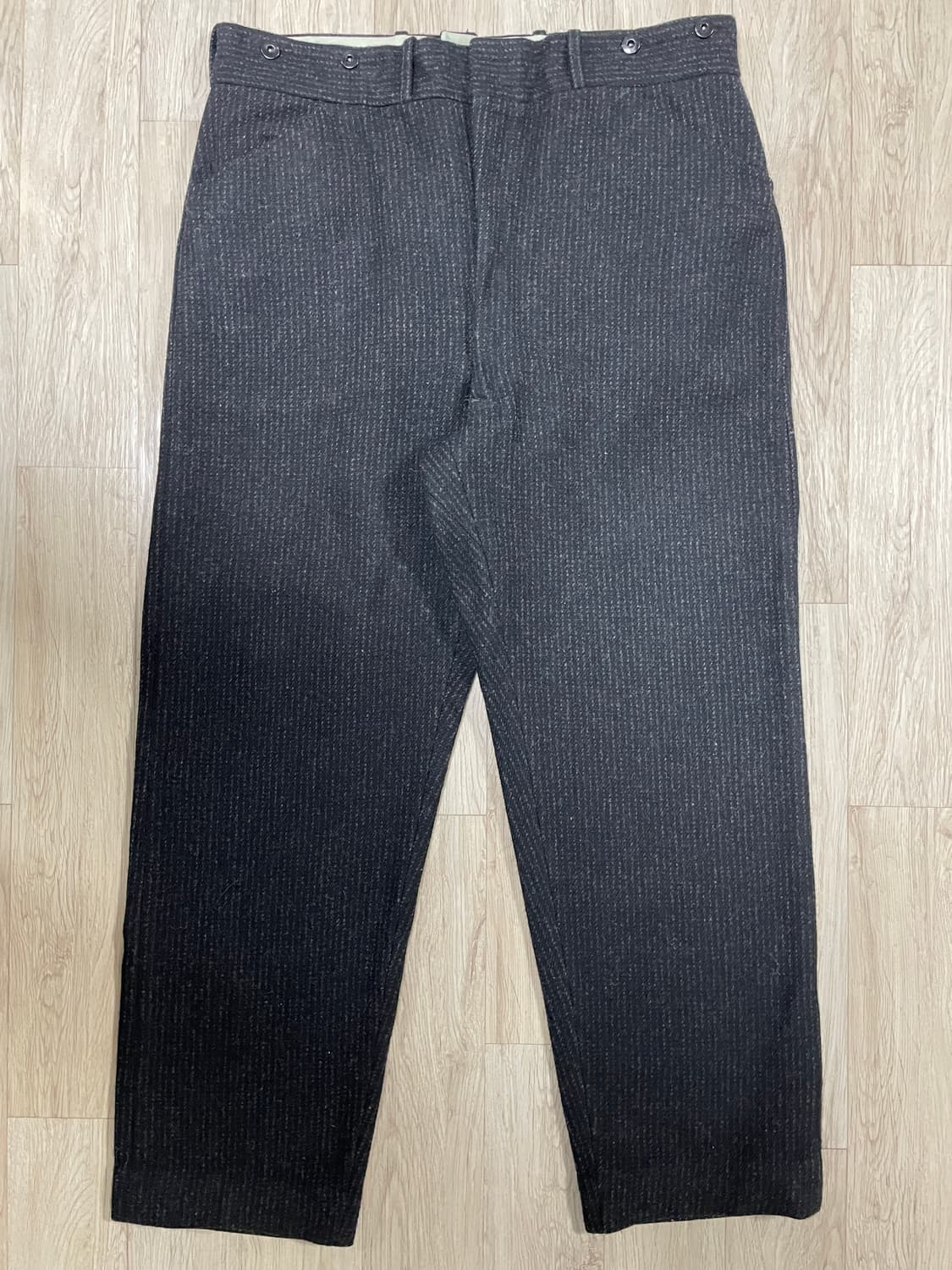 36~38) 70's 울리치 스트라이프 울 매키노팬츠(RRL&LVC&폴로 상품이미지2