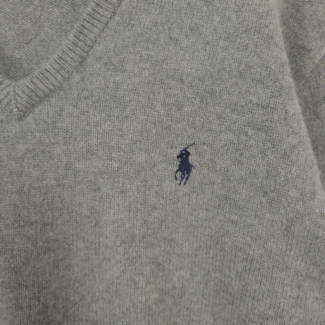 남성 폴로 랄프로렌 POLO RALPH LAUREN 램스울 V넥 니트 L 상품이미지3