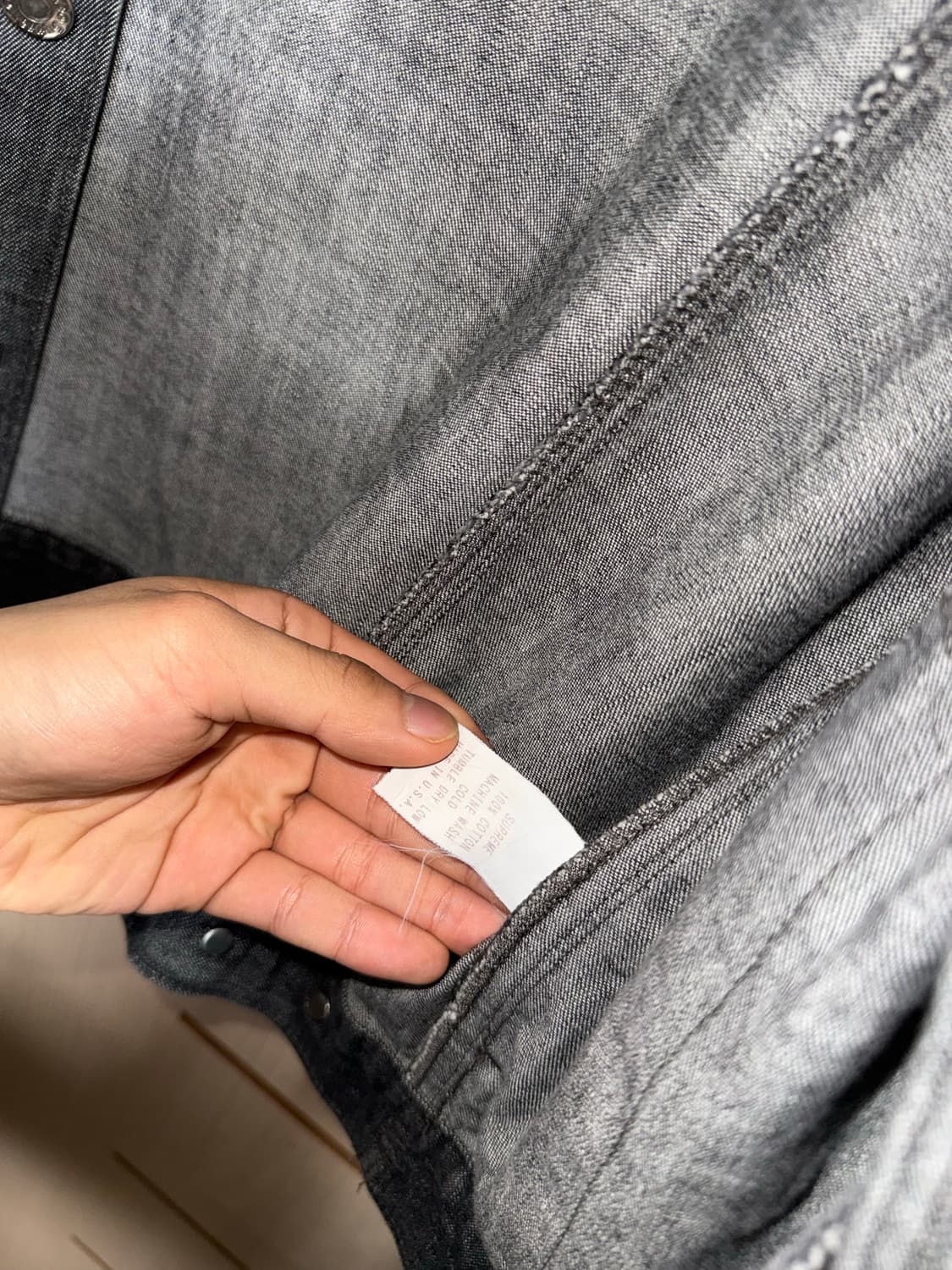 90s 슈프림 type3 데님자켓 상품이미지4