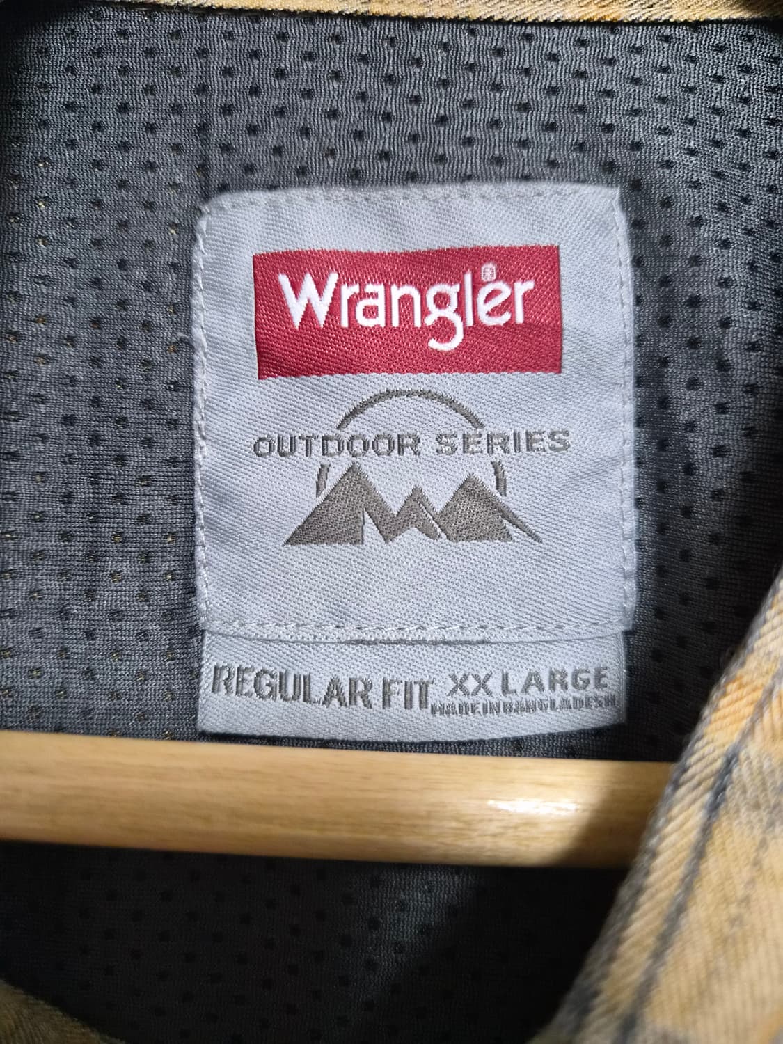 랭글러Wrangler 체크 마운틴 셔츠 2XL - S375 상품이미지4