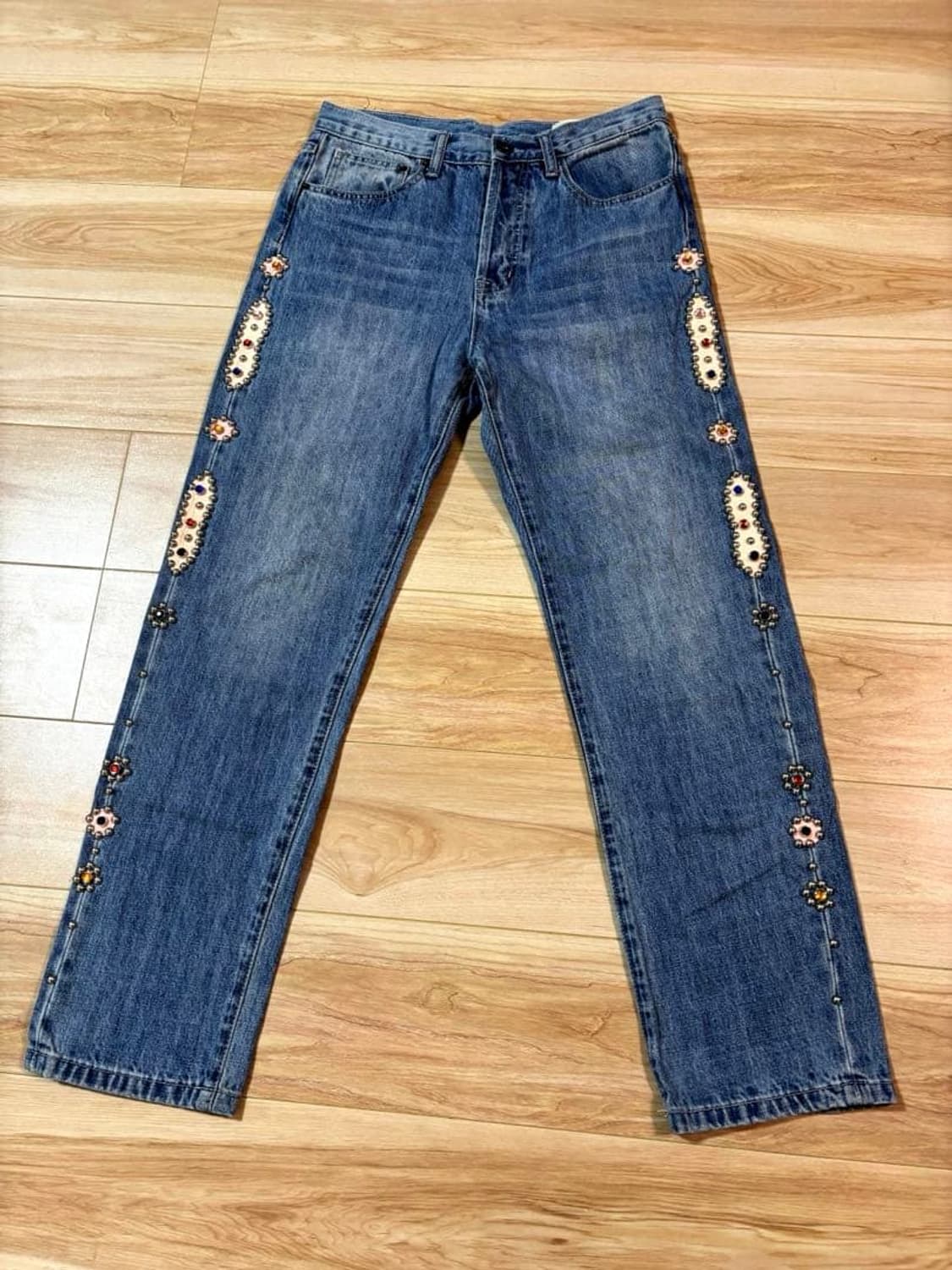 캐피탈 14온즈 데님 5P 몽키 시스코 잼스톤 팬츠 상품이미지1