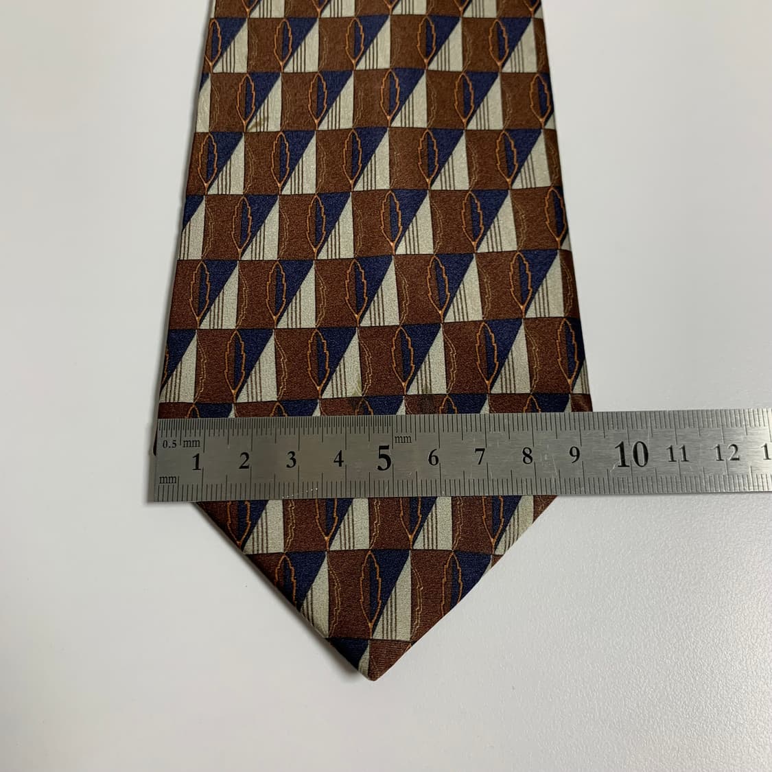 랑방(LANVIN) 명품넥타이 기하학적패턴 정장코디 A등급 상품이미지9