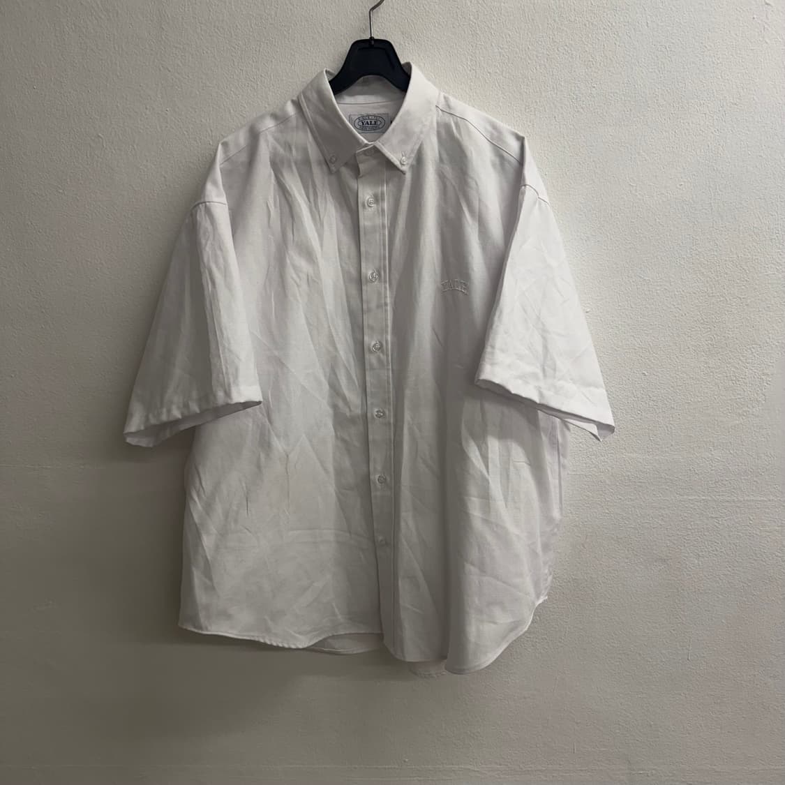 예일(YALE) 오버핏 하프 셔츠 (M) 상품이미지1