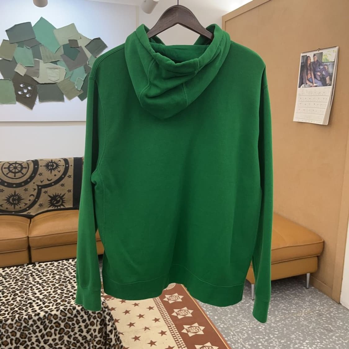 나이키 올드스쿨 Y2K 레트로그린 약기모 후드티 L C08960 상품이미지4