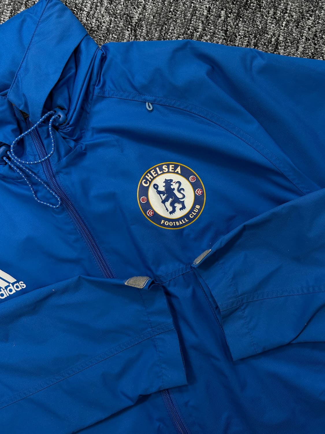 아디다스 첼시 블루 바람막이 L 상품이미지6