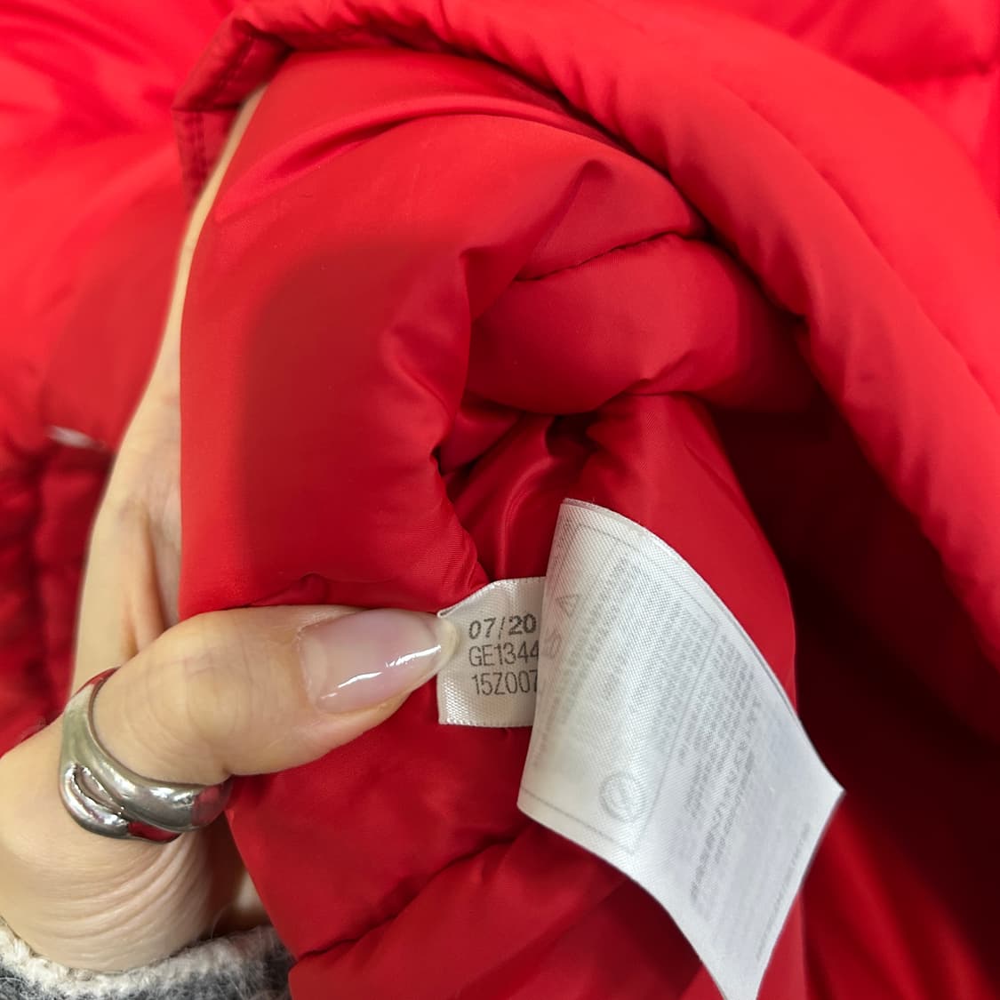 아디다스 파이어버드 불꽃 패딩 S 남녀공용 상품이미지5