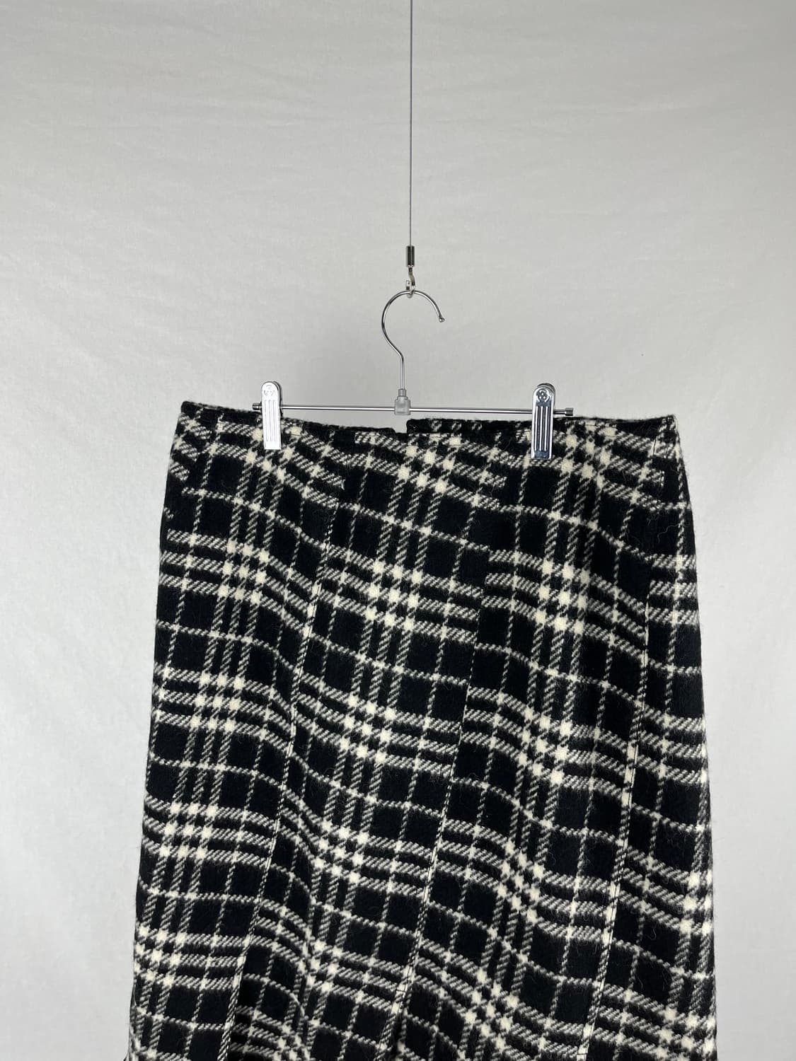 BURBERRY 체크패턴 프린지 스커트 상품이미지4