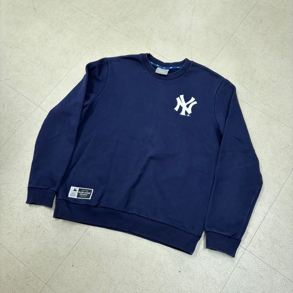 MLB 뉴욕 양키스 빅로고 맨투맨 상품이미지1