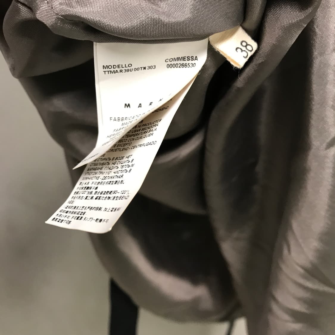 마르니 슬리브리스 탑 38(W) 상품이미지5