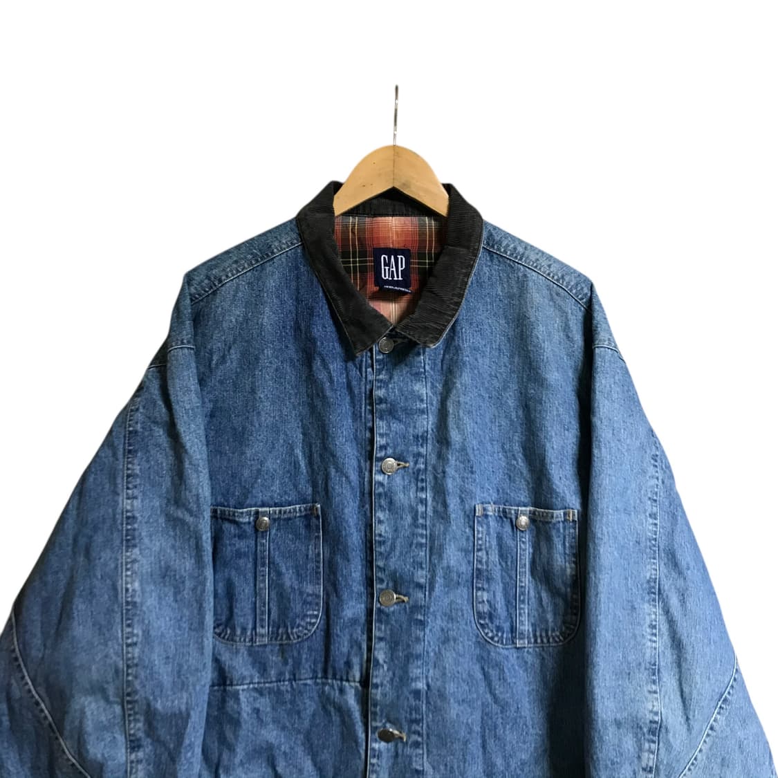 Cap 90s 데님 커버울 워크자켓 상품이미지2