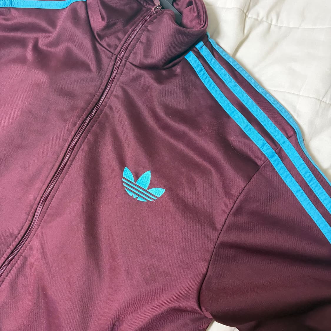 아디다스 파이어버드 버건디 져지 L 상품이미지2