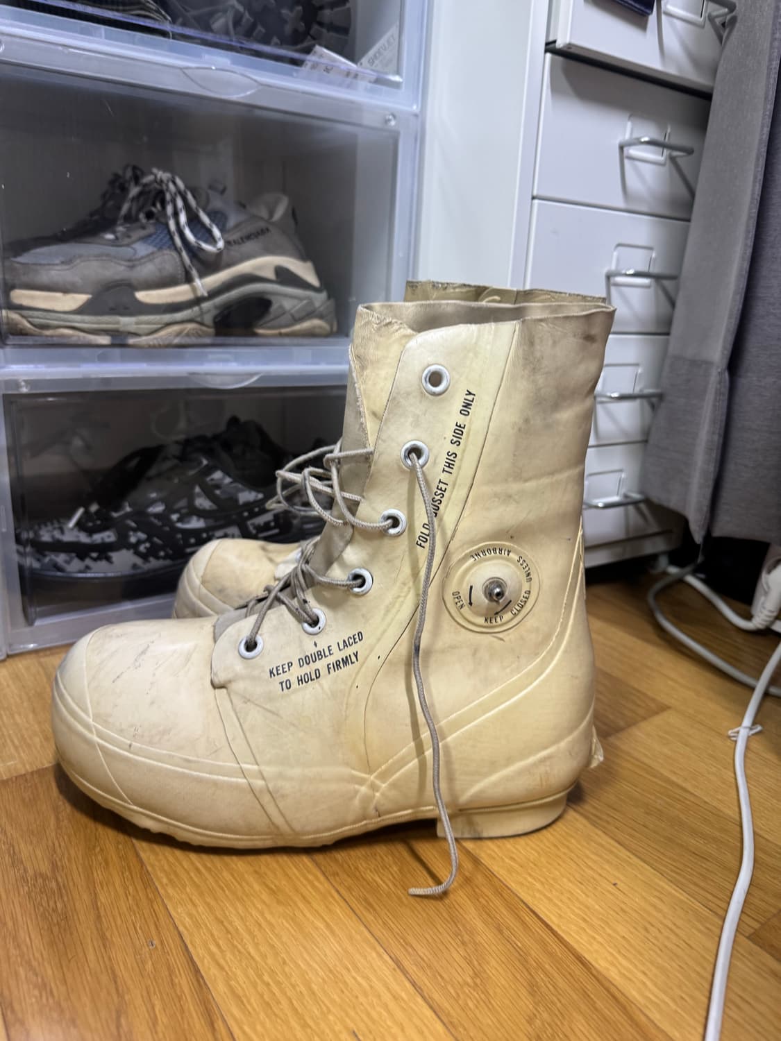 7R bata 버니부츠 화이트 상품이미지2