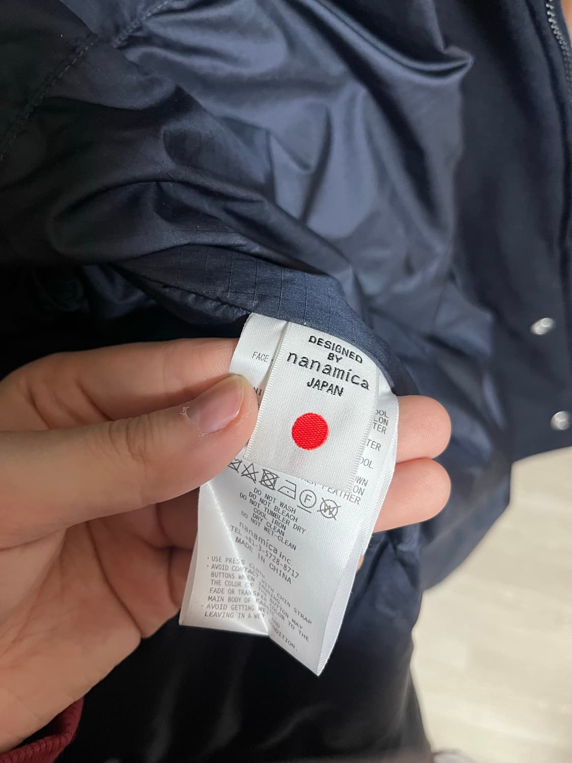 나나미카 울 고어텍스 다운 코트 L 상품이미지9