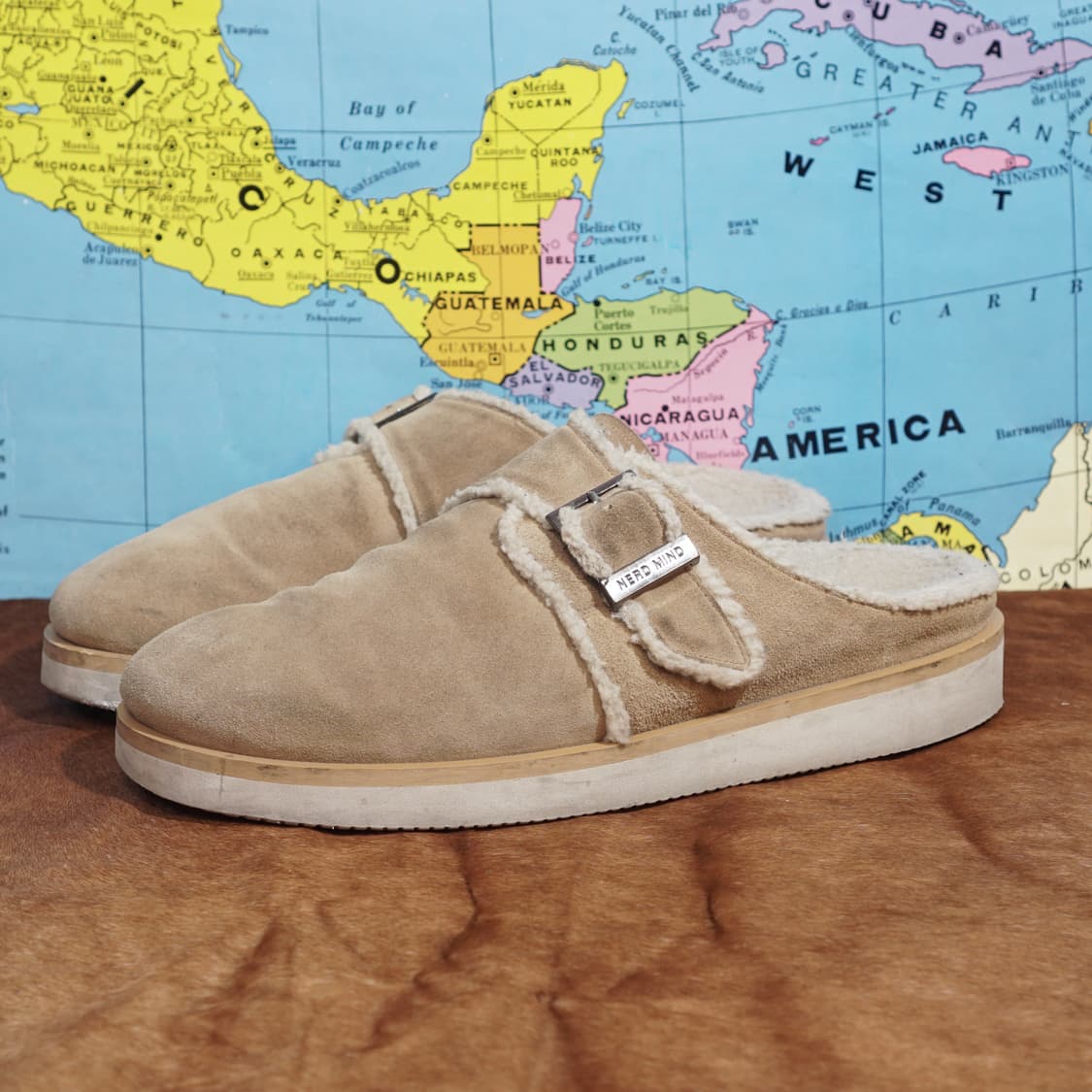 너드 마인드 Japan 시어링 뮬 샌들 상품이미지4