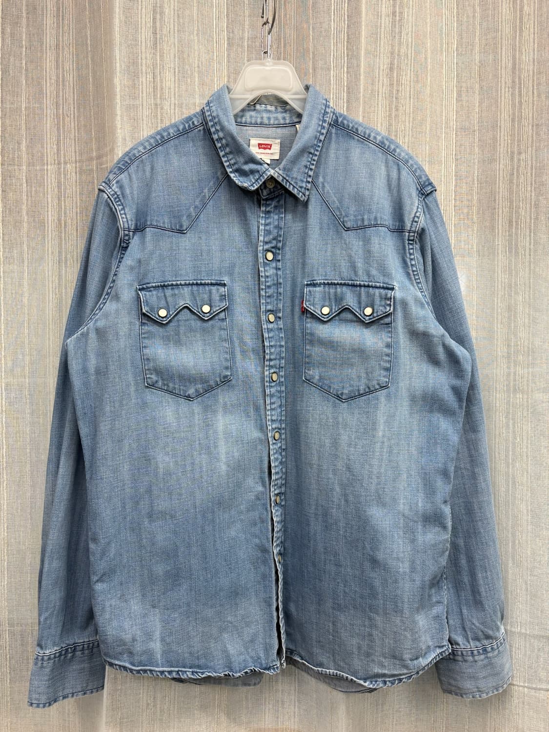 리바이스 웨스턴 중청 데님 셔츠 상품이미지3