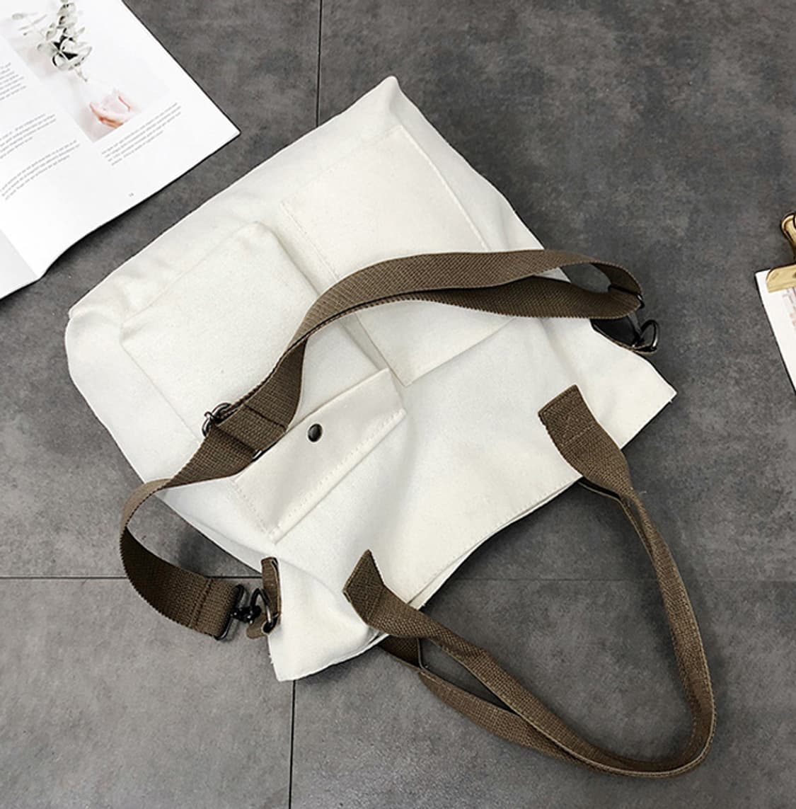 매듭포인트 심플 크로스백 판매 상품이미지2