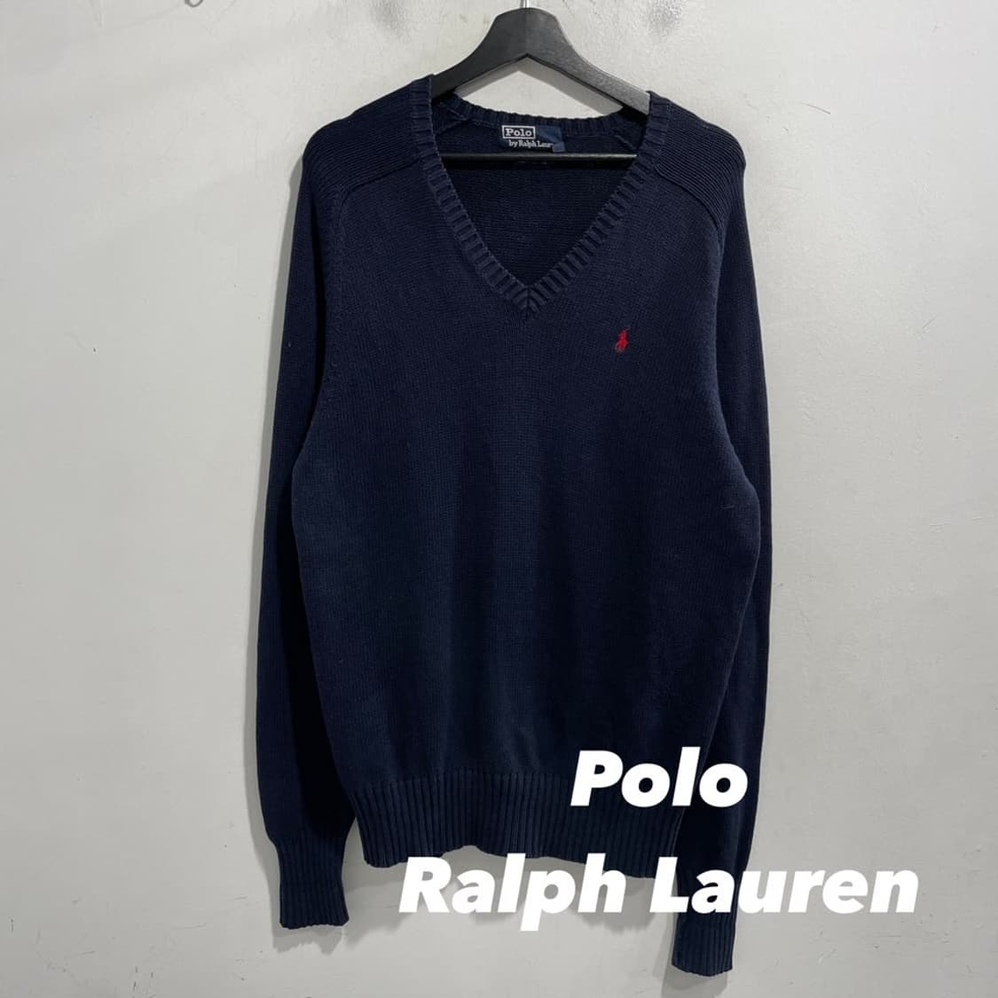 폴로 랄프로렌 브이넥 니트 상품이미지1