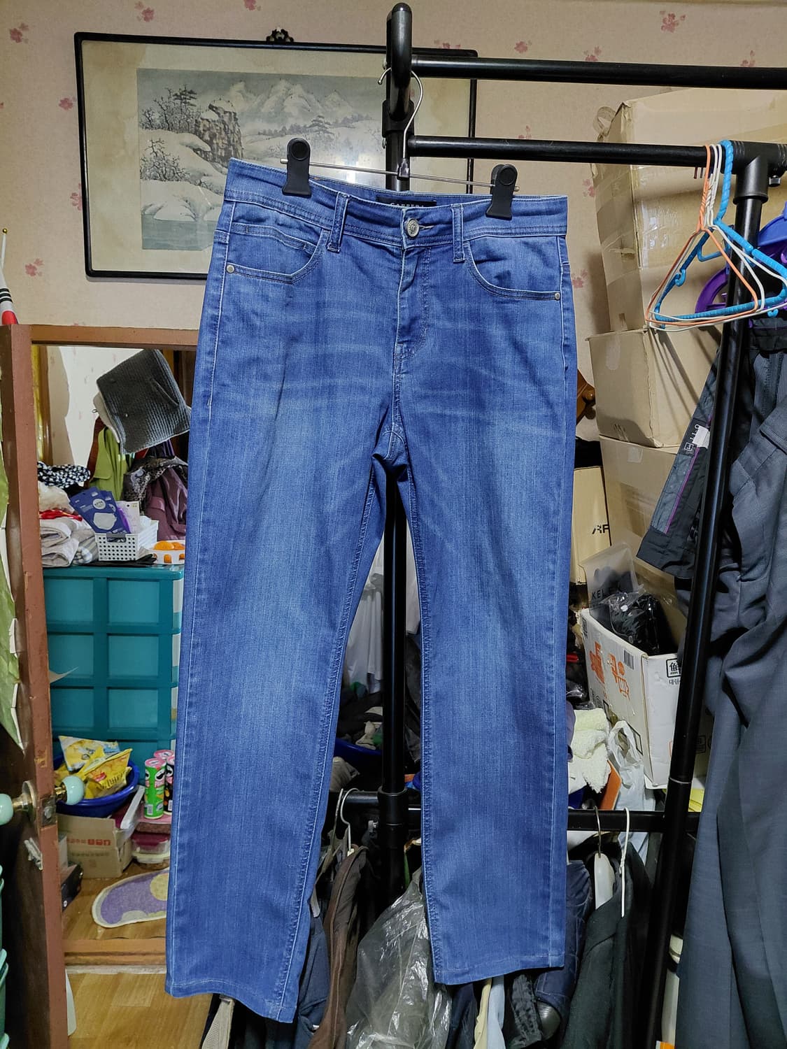 [까레라] 춘하용(봄,여름)데님 청바지 32사이즈  상품이미지1