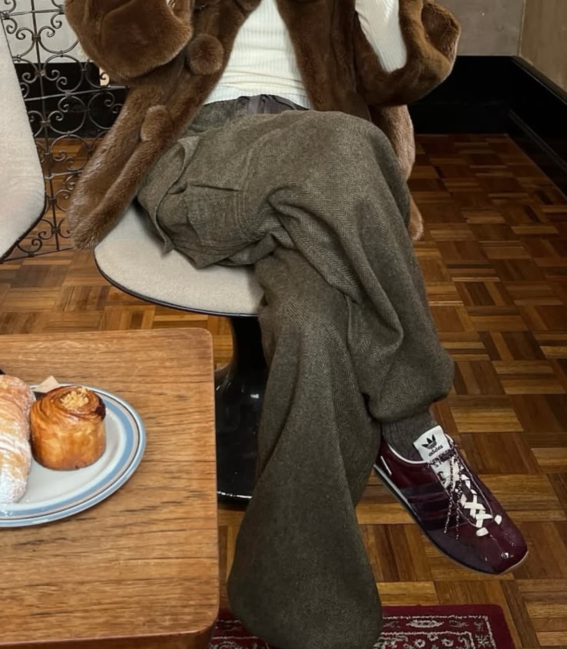 kitai 카고 와이드 팬츠 브라운/카키  상품이미지5