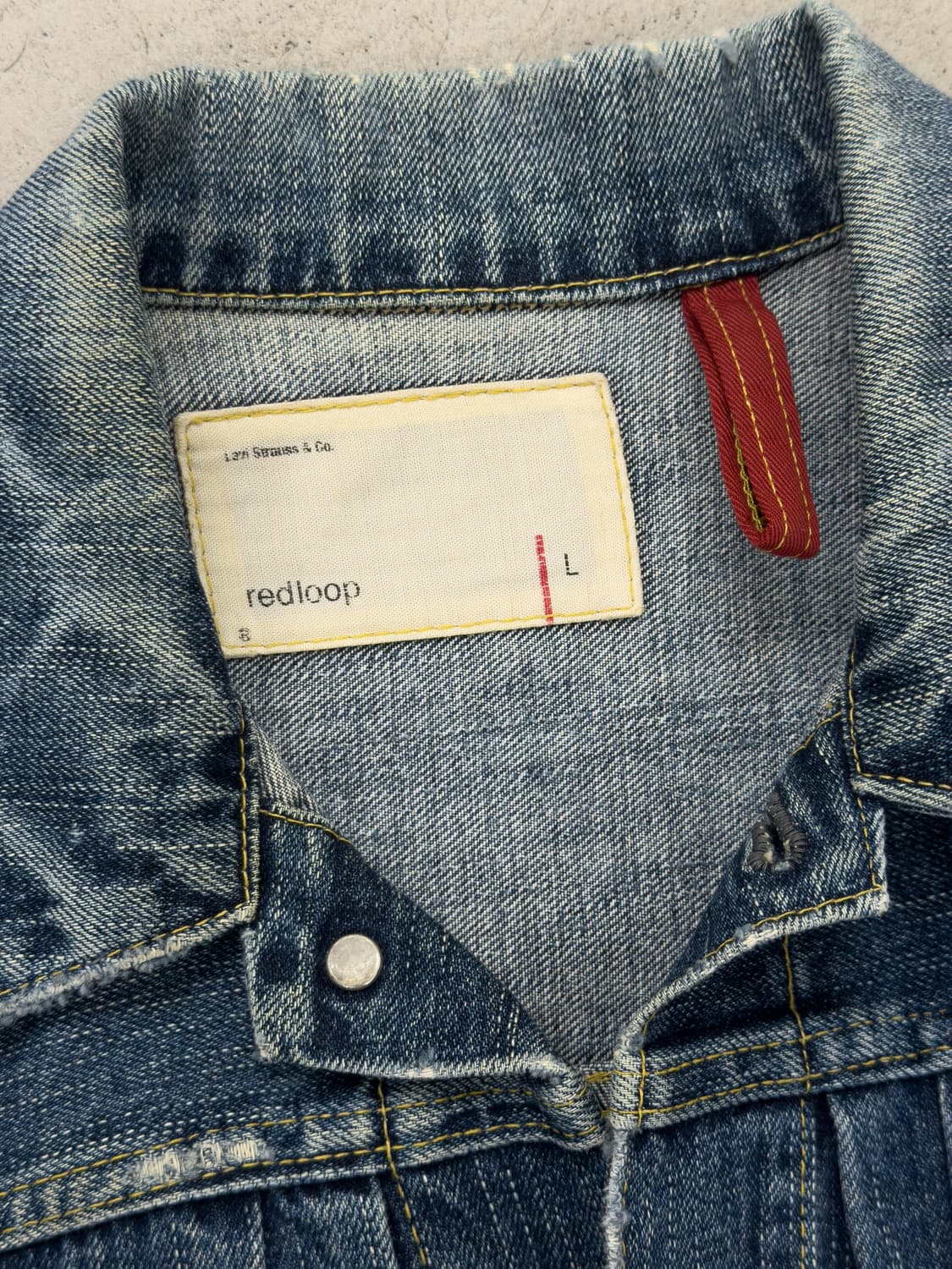 리바이스 redloop 1세대 데님 트러커 자켓 상품이미지5