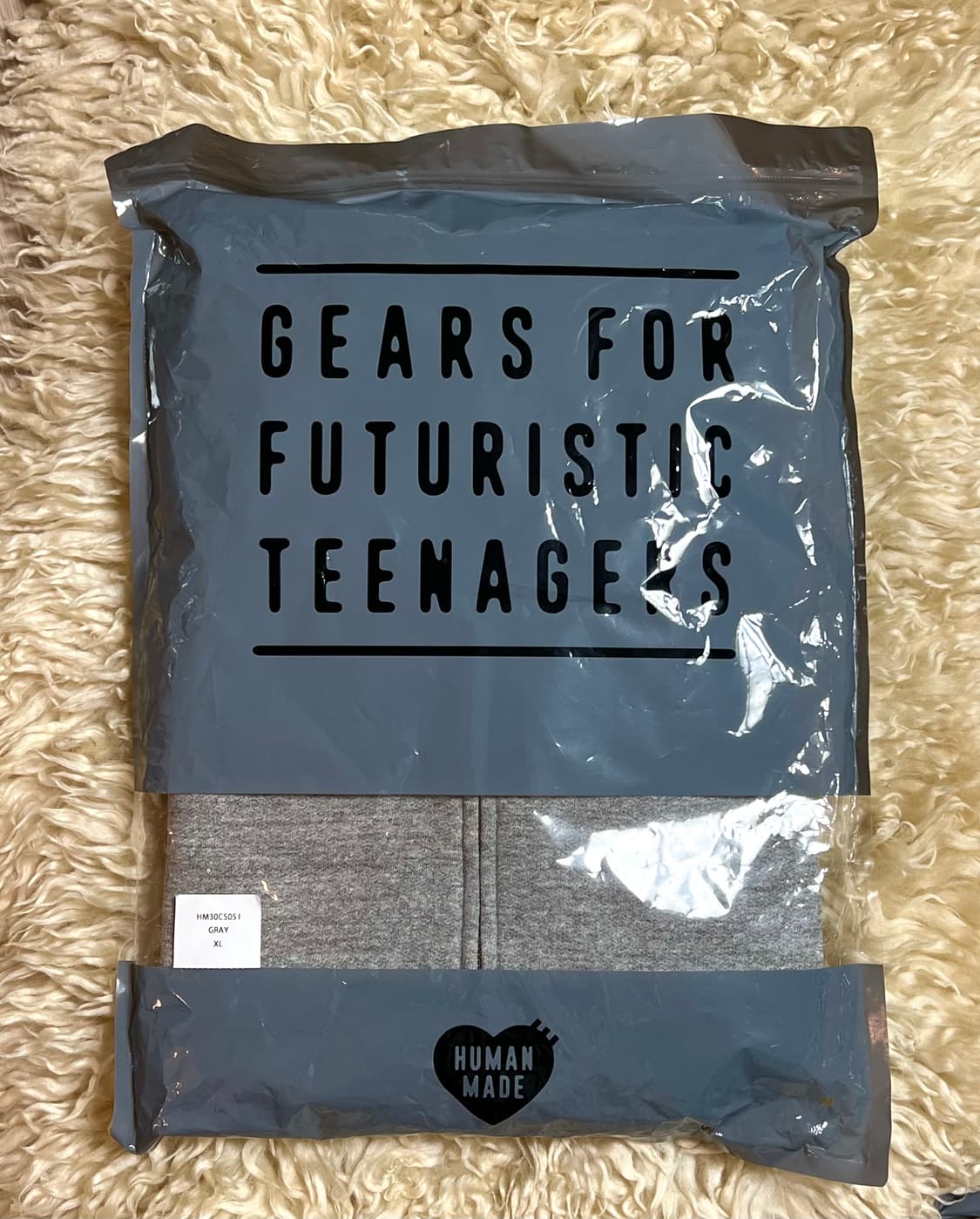 미착용 새상품)) 휴먼메이드 집업 새거 판매합니다 상품이미지3