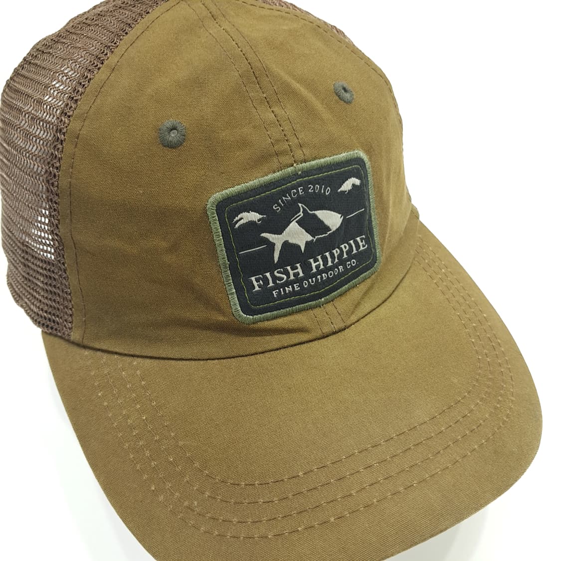 Fish Hippie Logo Mesh Trucker Cap P1505 상품이미지1