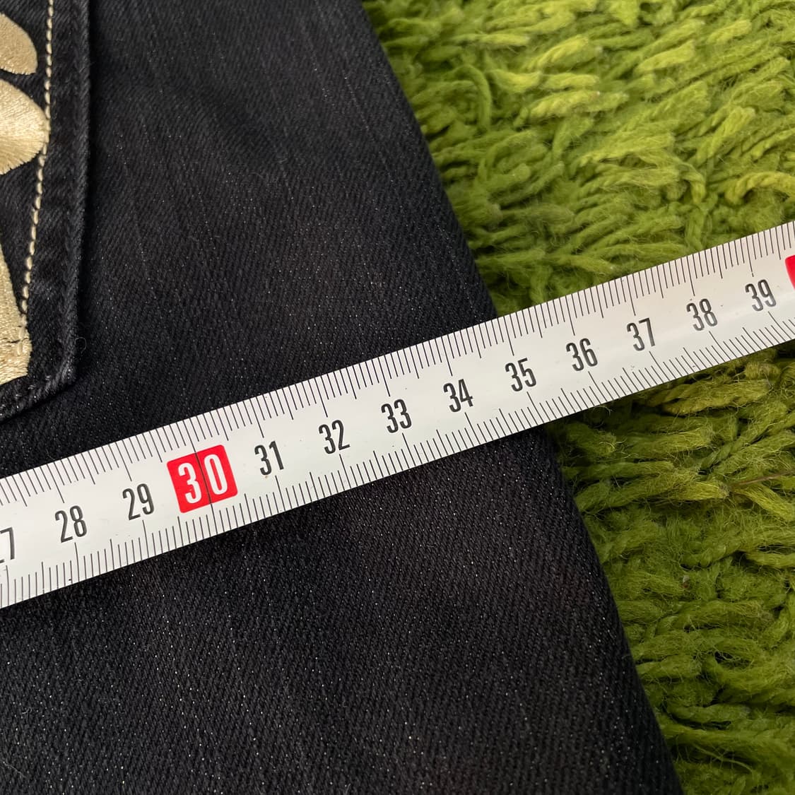 에비수 백로고 데님팬츠 상품이미지8