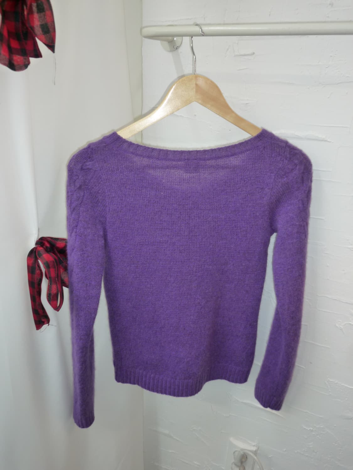 violet fur pom cardigan 상품이미지6