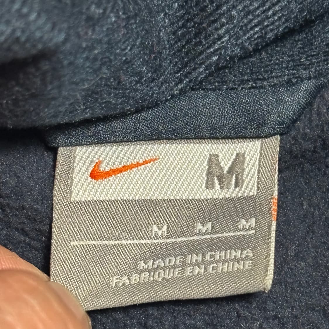 M 나이키 바르셀로나 네이비 나일론 점퍼 상품이미지4