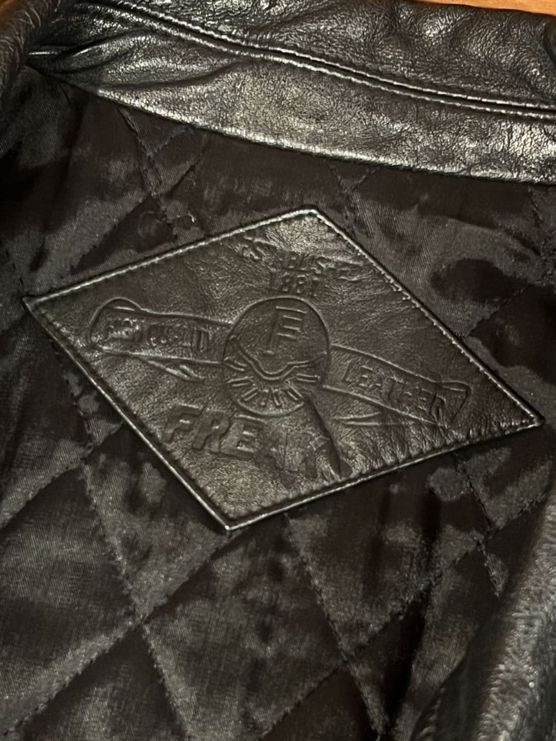 프레이크 레더 카코트 상품이미지7