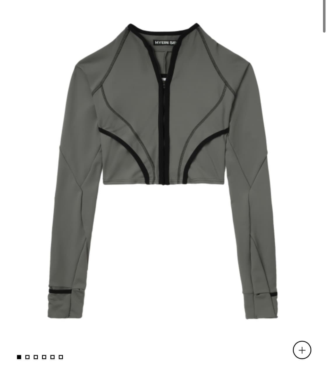 slashed zip top  상품이미지3