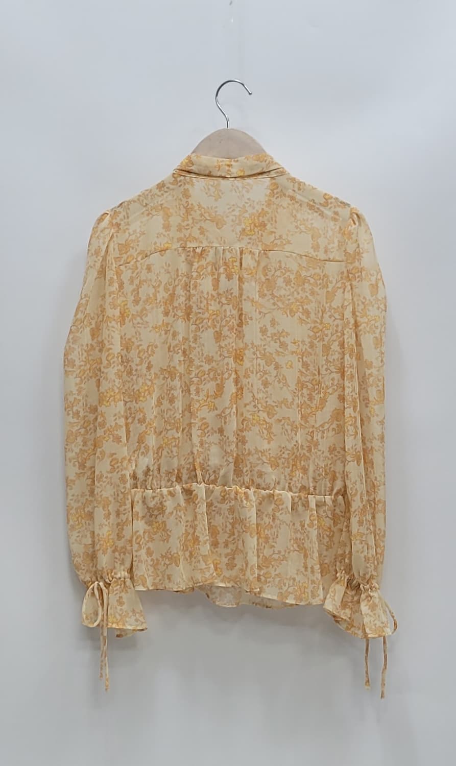 SISLEY 20SS 시슬리 플라워 랩 블라우스 / 여 85 (42)  상품이미지3