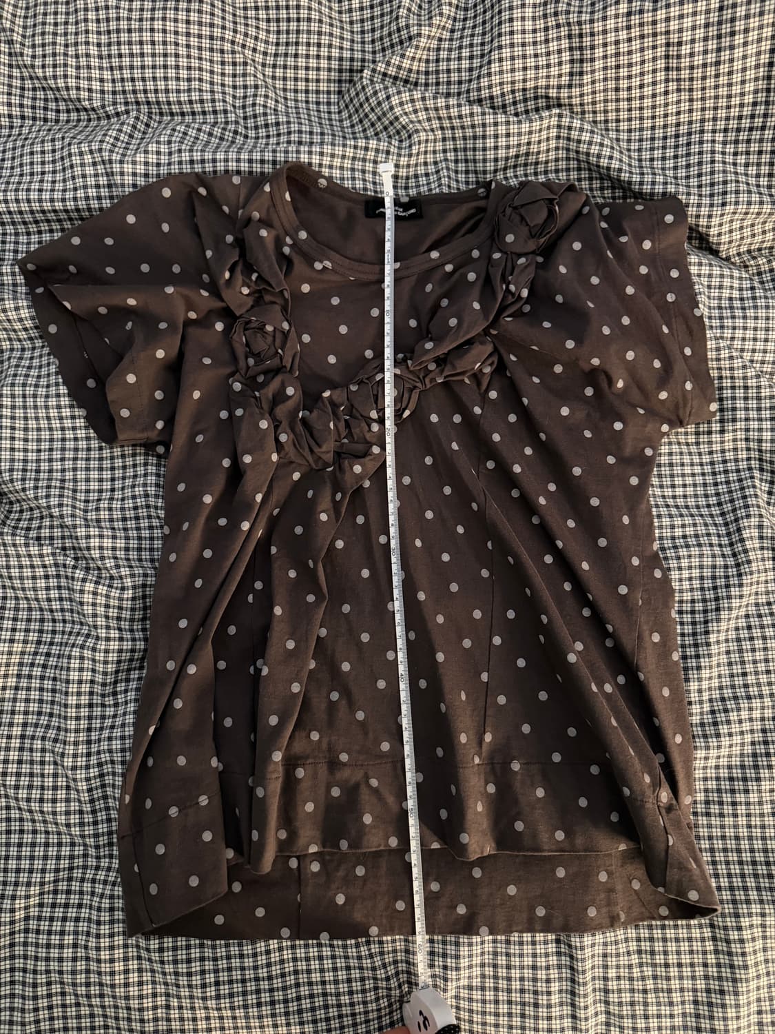 꼼데가르송 트리콧 드레이프탑 상품이미지3