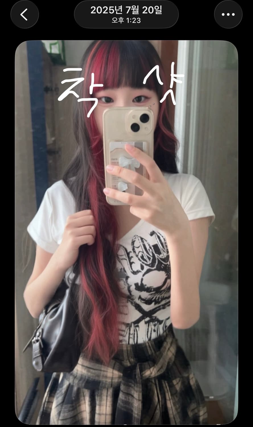 [M] Y2K 고딕 빈티지 펑크 티셔츠 상품이미지4