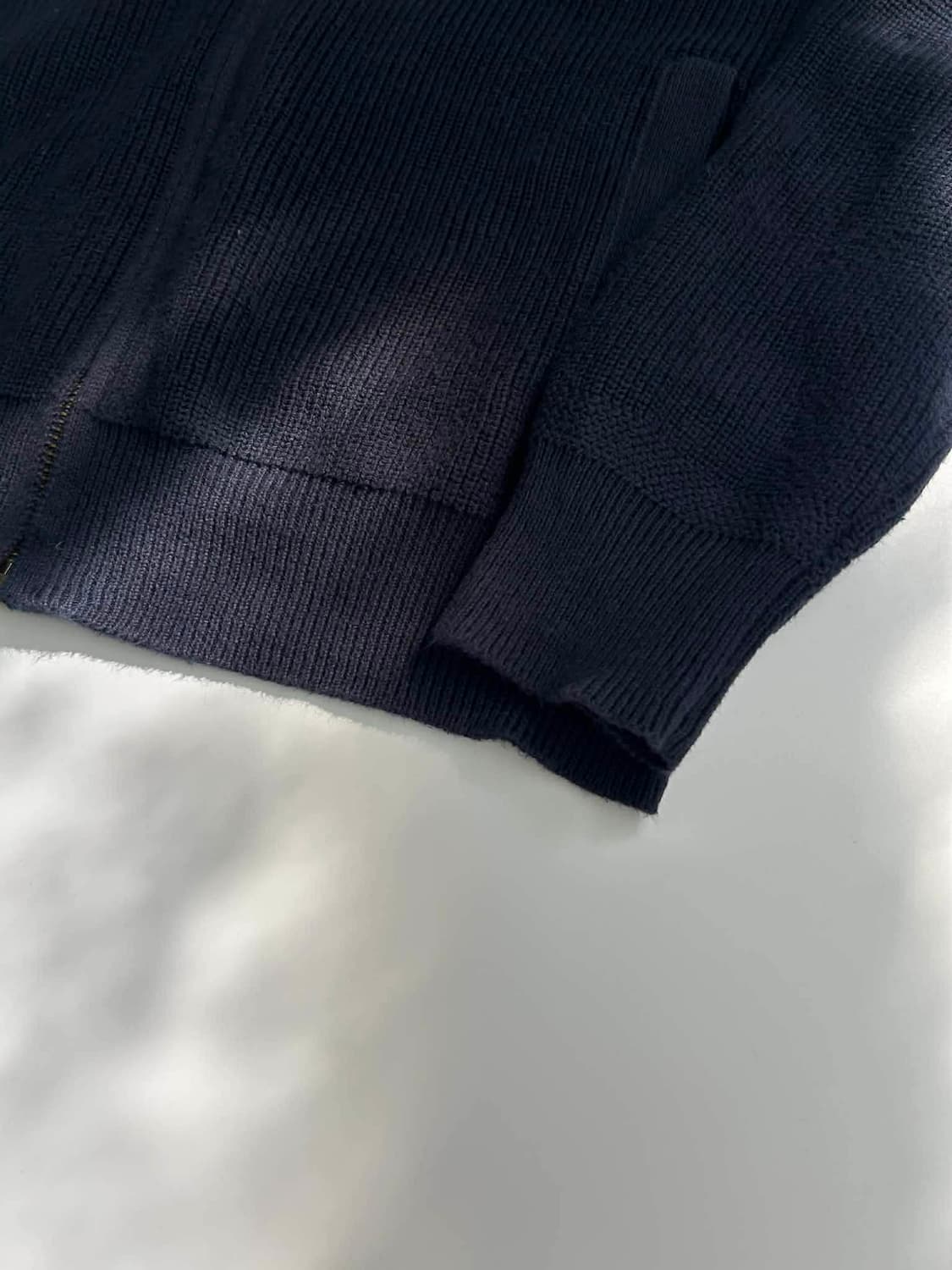 [M] 폴로 랄프로렌 신형 라벨 립 코튼 니트 집업 가디건 상품이미지8