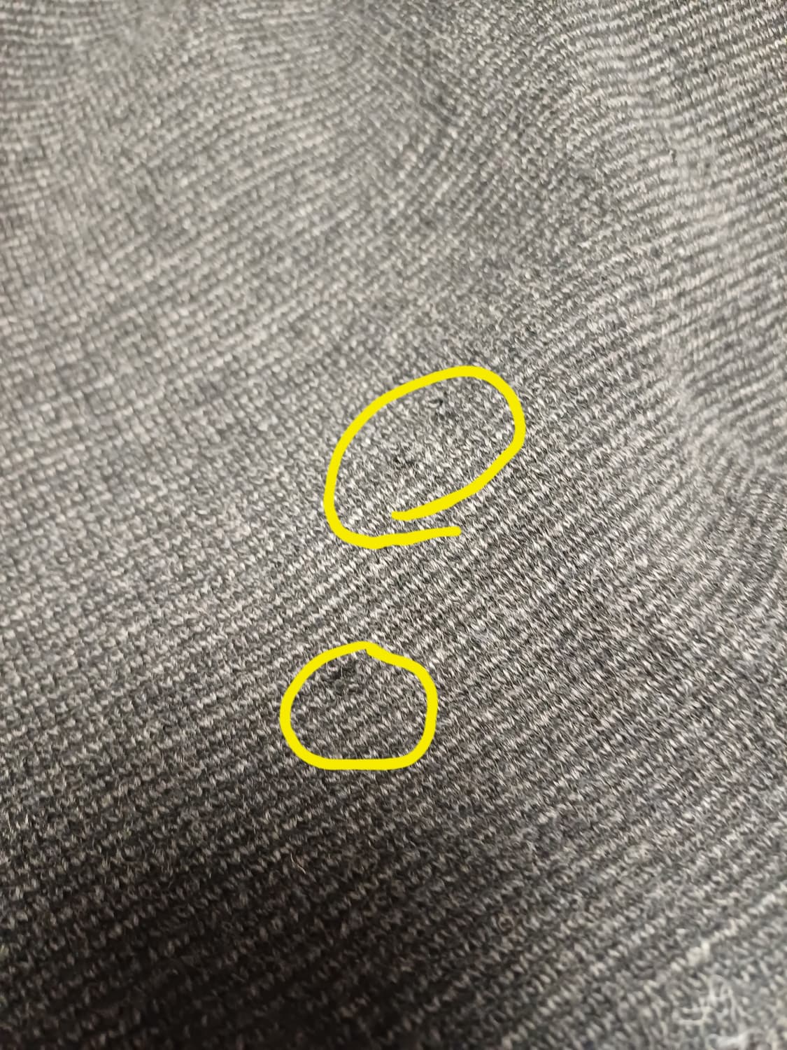 헨리코튼 남성 하프버튼 하이넥 니트 L(100) - 차콜 상품이미지9