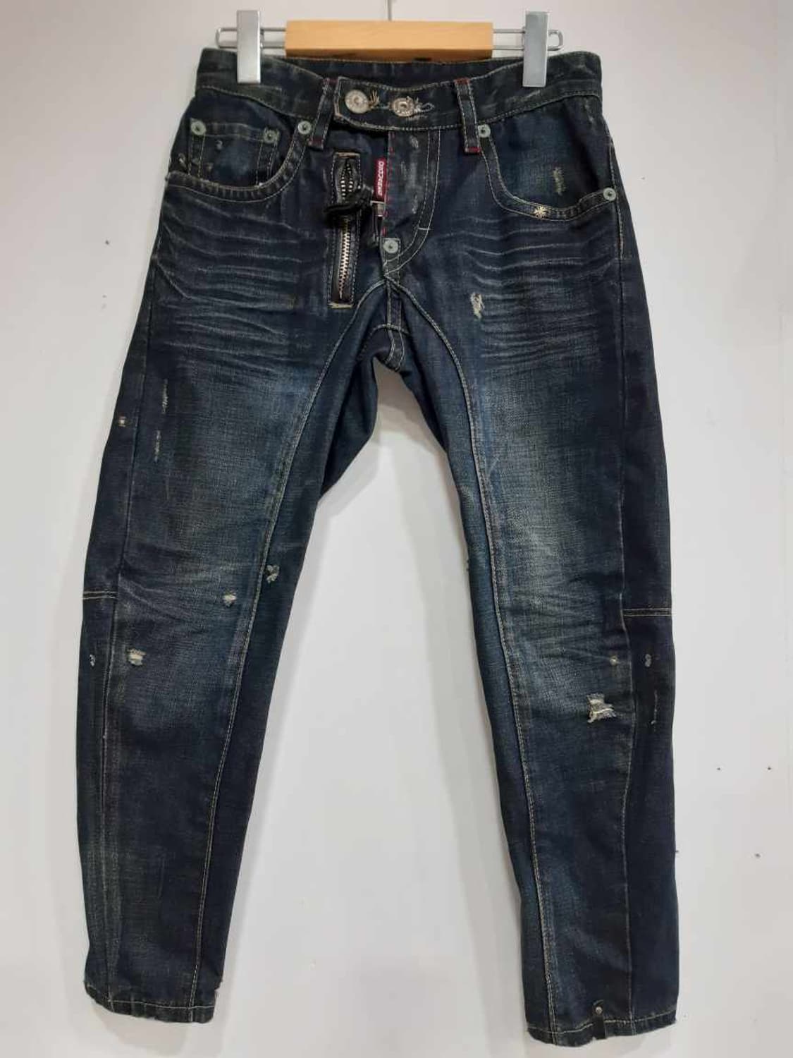 DSQUARED2 디스퀘어드2 데님 지퍼 청바지40 상품이미지1