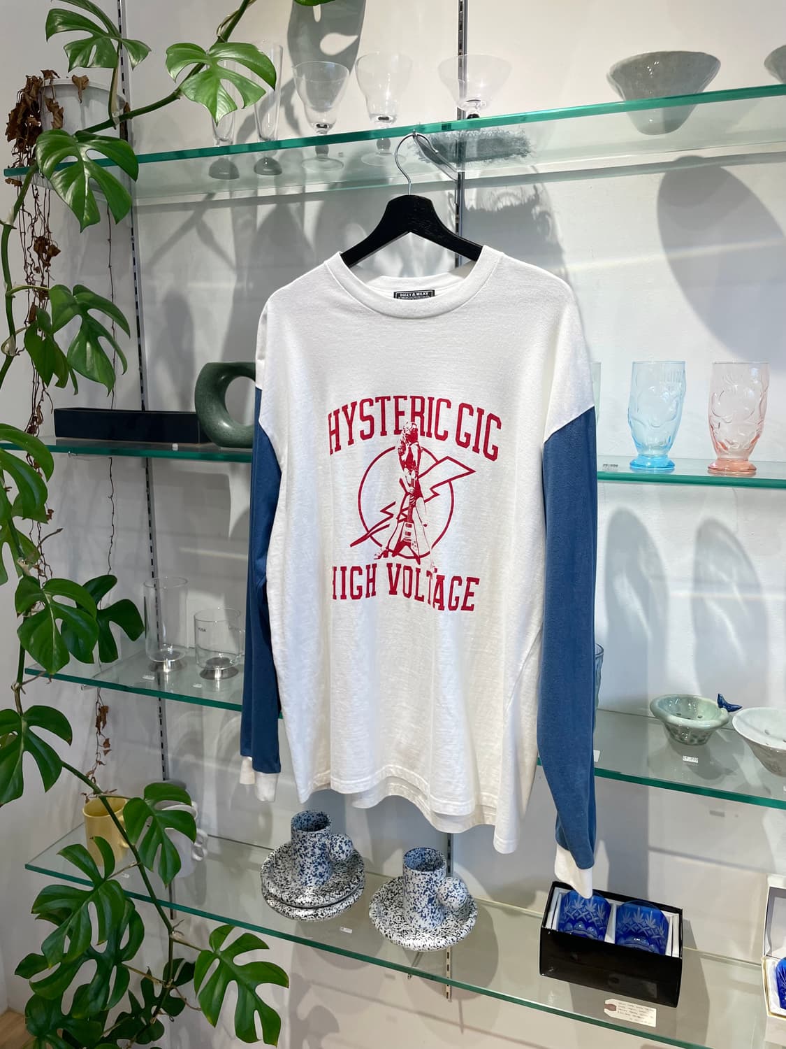 히스테릭글래머 high voltage tee 상품이미지4