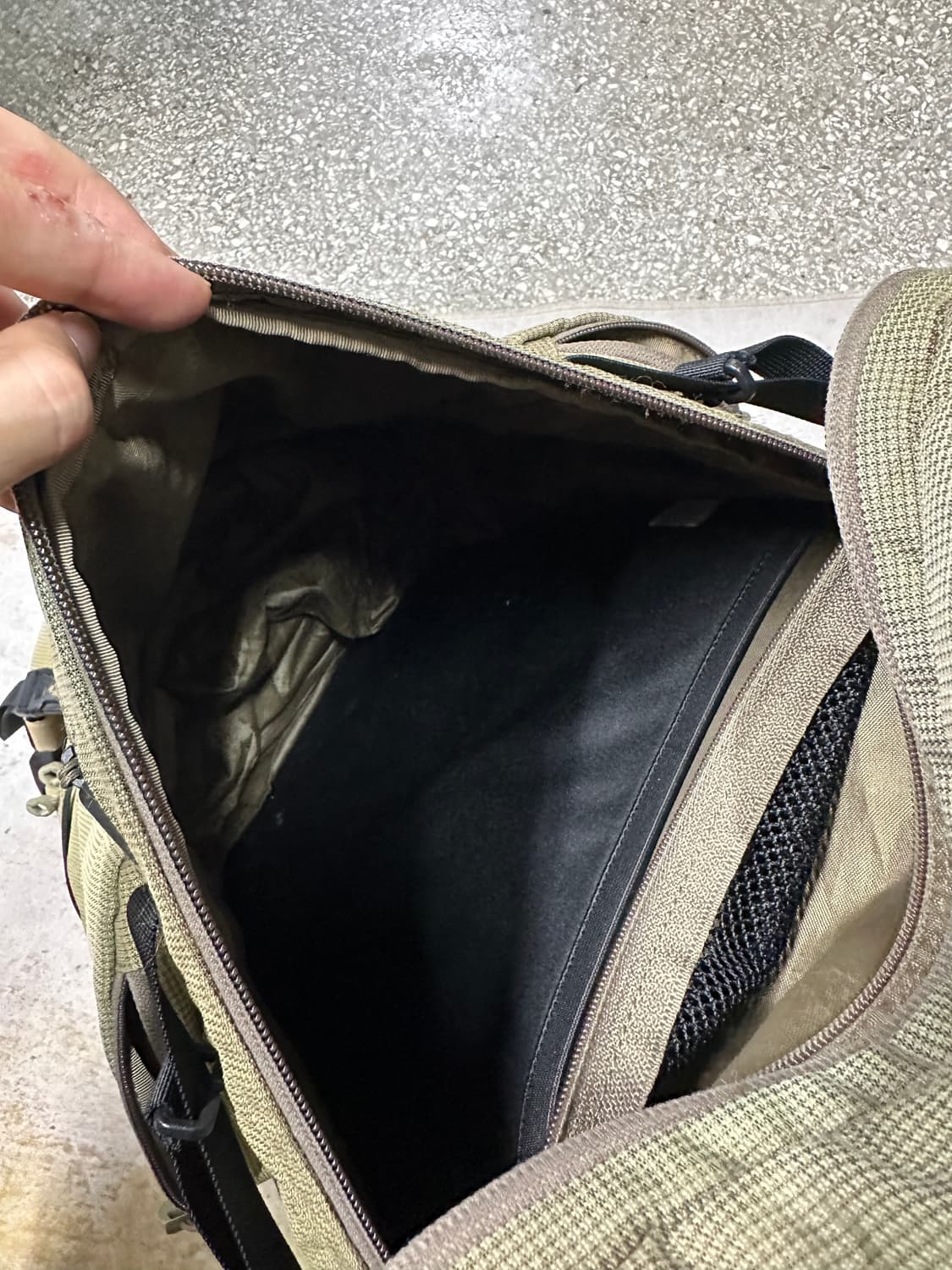 노페 원형 백팩 30L 상품이미지7