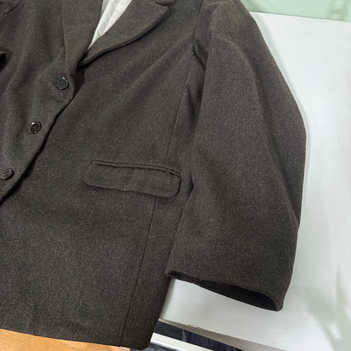 95 스탠다드마켓 브라운 울 블레이저 상품이미지2