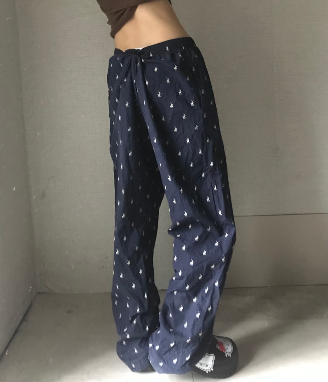 폴로 멀티포니 코튼 파자마 팬츠 상품이미지3