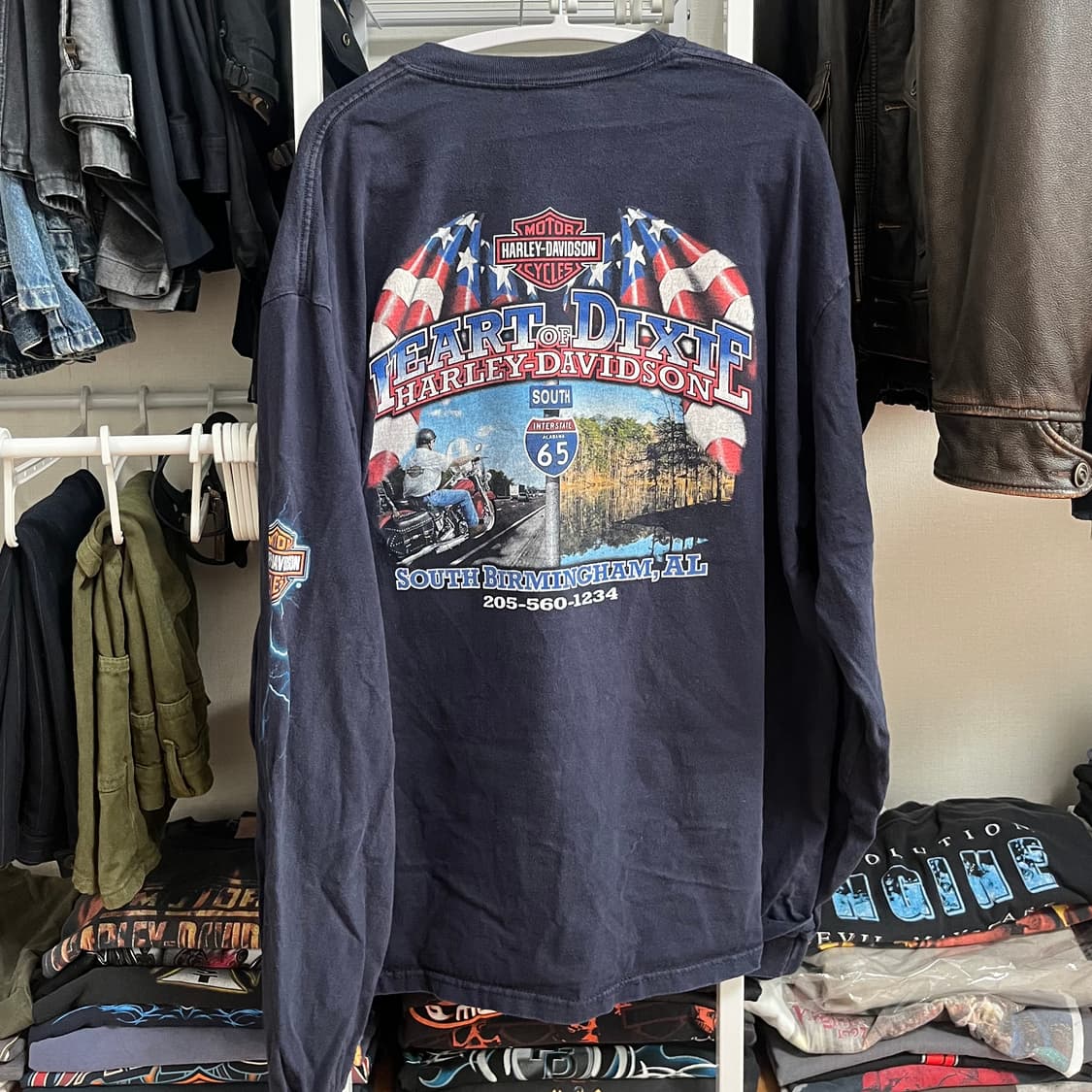 Harley Davidson Lightning Long Sleeve 상품이미지2