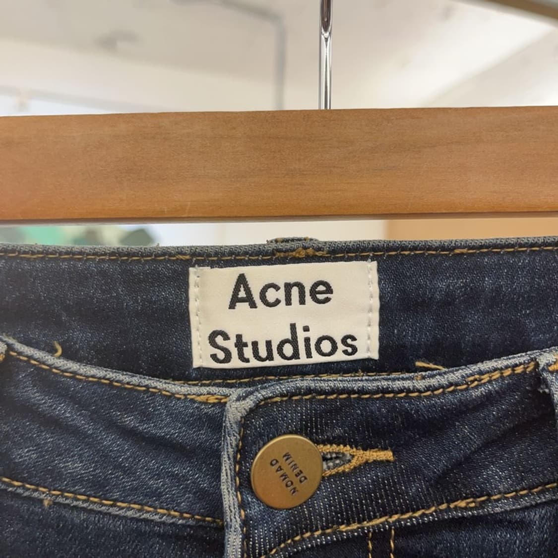아크네스튜디오 빈티지 그런지 컷팅 스판 데님팬츠 30인치 C09677 상품이미지5