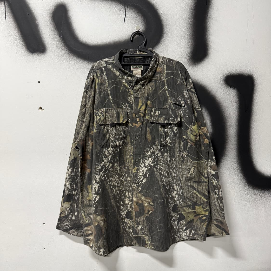 Mossy Oak 모시오크 USA 빅사이즈 리얼트리 카모 코튼 셔츠 상품이미지1