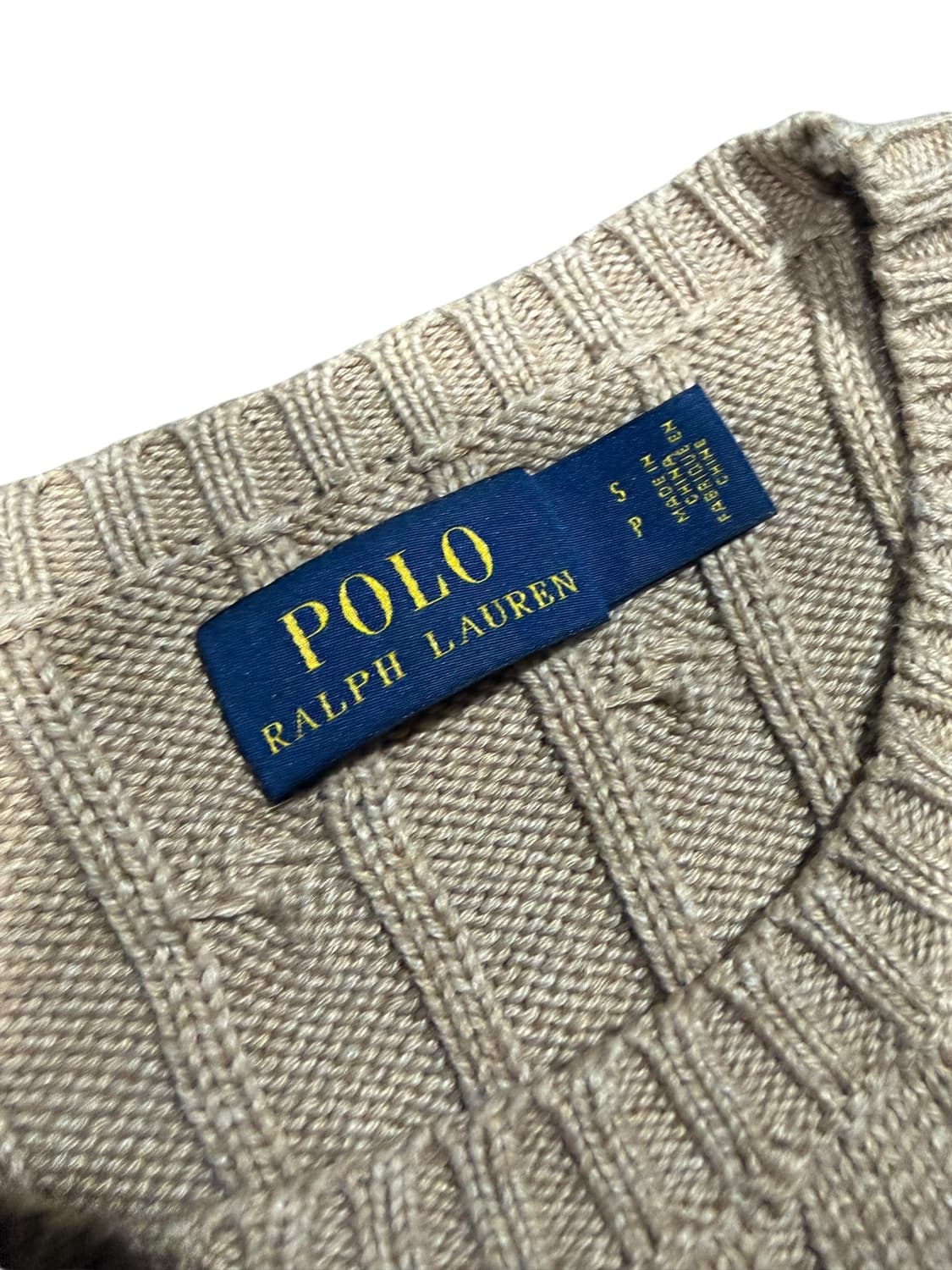 Polo Ralph Lauren 폴로 랄프로렌 케이블 니트 상품이미지3